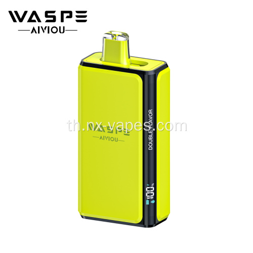 Waspe 100k พัฟ 2in1 vape แบบใช้แล้วทิ้ง